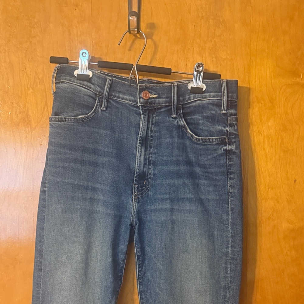 MOTHER Classic Blue Denim Jeans